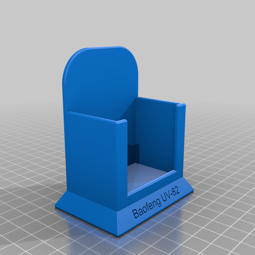 Baofeng UV-82 Holder 3D model