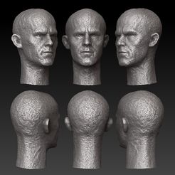 1.jpg STL file ONE12 SCALE HEAD - RYAN REYNOLDS - DEADPOOL( Neck ) - MOVIE VER・3D print object to download