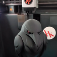 ytukuj.png Mystical Raven Minimalist Sculpture
