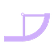 Template_1.stl Template for tracing fillet curves