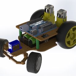 kit-Curso.jpg STL-Datei Car Controlled with arduino・Design zum Herunterladen und 3D-Drucken