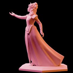 1.jpg 3D file The Witcher 3 Anna Henrietta 3D Print Statue STL Files (Download files) figure digital pattern printing figurine Art・3D printable model to download, BlueAzureArt