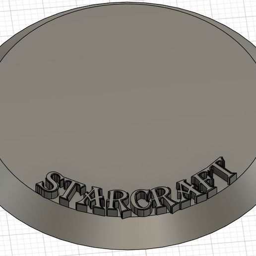 Starcraft 50mm figure stand