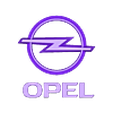 opel logo_stl.stl logo de opel