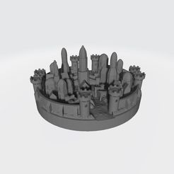 Osgiliath.jpg Osgiliath 3D city miniature compatible with War of the Ring board game