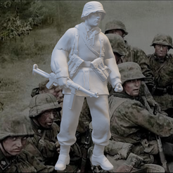 formato-portada-cults-PowerPoint-21_11_2023-06_06_00-p.-m.png WW2 Waffen SS soldier A2 (1/100, 1/72, 1/35) Military Scale Modeling Soldier