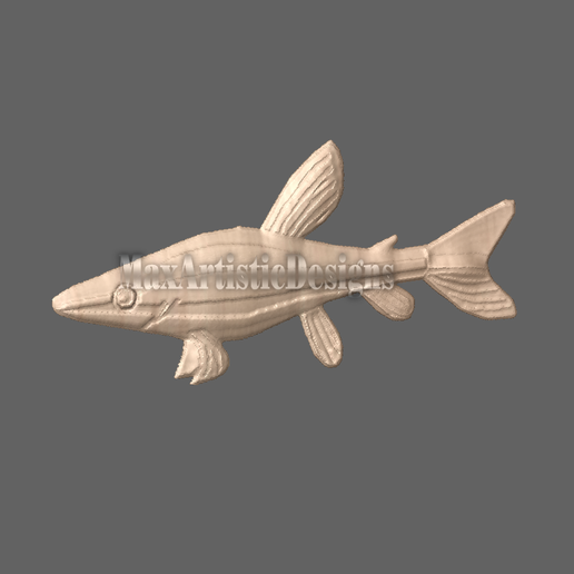 🐠 10 Plain Fish STL Models set for CNC Routers and 3D Printers・ 3D File ...