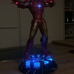 Sculpture Wicked Marvel Iron Man 2023 : Testée et prête pour l'impression 3D