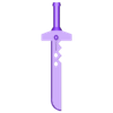 Papunika Dagger.stl Papunika Dagger (Life Size)