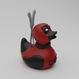 Deadpool-rubber-duck-2.png Deadpool swords in butt rubber duck