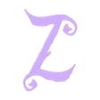 Z.stl STL file Letters and Numbers The Addams Family Letters and Numbers | Logo・Template to download and 3D print