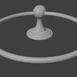 8.jpg Towel Ring 3D Model