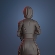 0073.png Shield Sister Defender |  Pre-supported mini | 30mm | 50% OFF WITH PATREON!