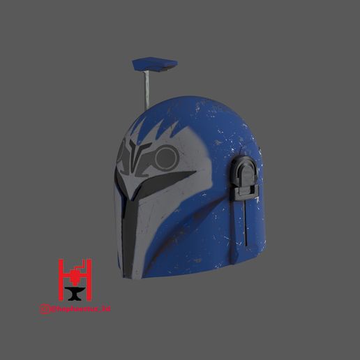 Stl Datei Bo Katan Kryze Helmet Star Wars Mandalorian 3d Druckbares Modell Zum Herunterladen Cults