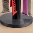 ex_0002__SOR0512.jpg STL file Apple Watch Band Holder Organizer "Bandkarussell" to store 12 Apple Watch Straps・Design to download and 3D print