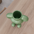 untitled5.png 3D Cute Monster Vase with 3D Stl File & Flower Vase, Valentine Gift, 3D Printed Decor, Cute Vase, Small Vase, Valentine Decor, Unique Vase