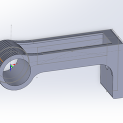Capture.png Free STL file Brompton light adaptor for large bike light (replace front reflector)・3D printing idea to download