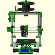 printer_front_v13.jpg GREEN MAMBA V1.3 DIY 3D Printer