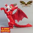 2.jpg FLEXI WINGED RED DRAGON | NO-SUPPORT CUTE ARTICULATE