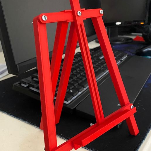 EASEL Looking Phone Holder / ŞÖVALE Telefon Tutucu 3D model