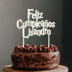 cake-topper-personalizado-torta.jpg Personalized Cake topper "Happy Birthday Lisandro".