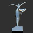 17-ZBrush-Document.jpg Ballet Dancer Fifth fantasy statue - low poly face