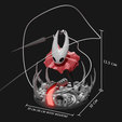 Immagine-dimensioni.png Hornet [Hollow Knight: Silksong] - STL & OBJ 3D Print files