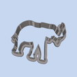 model.png Asian Elephant (3) COOKIE CUTTERS, MOLD FOR CHILDREN, BIRTHDAY PARTY