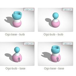 OgoInterface.jpg Free 3D file Popcorn Ogobild Interfaces・3D printing model to download