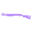 Shotgun Keychain.stl Porta-chaves de caçadeira