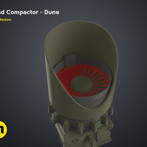 Compactor Arena Descargar archivo Compactador de arena - Duna • Diseño para imprimir en ...