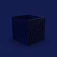 40.-Cube-40.png 40. Cube 40 - Cube Vase Planter Pot Cube Garden Pot - Alicia
