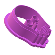 uirey6.png POLYMER CLA CUTTER , SKULL 6 SIZE
