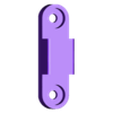 REGULAR_LATCH_HOOK_v1.stl Cerradura de palanca premontada para armario de impresora 3D
