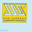 MewSupaasit.png K-pop, P-pop, C-pop, Thai, Logos Collection 1 Logo Decor Display Ornament