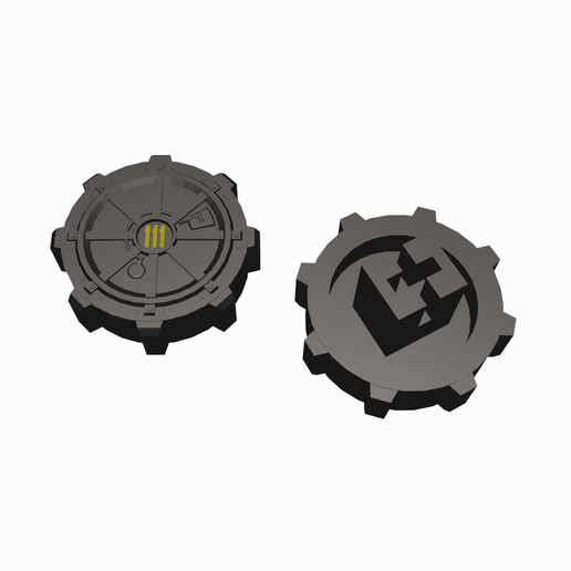 📁 Fallout Vault 111 Inspired Keycap STL File - Custom Mechanical ...