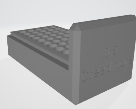 6.5 creedmore ammo storage box
