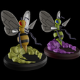 tui7.png STL file beedrill - pokemon・3D printable model to download