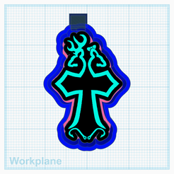 Browning-buck-doe-hooks-cross.png Fichier STL Browning buck doe hooks cross・Plan pour imprimante 3D à télécharger