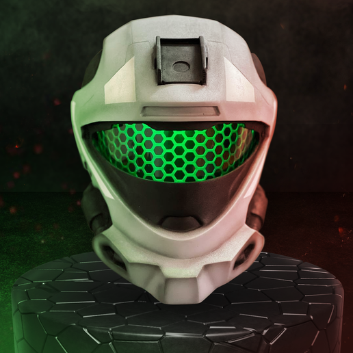 😇 Halo Recon Helmet・ STL File for ・Cults