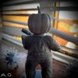 20211025_180158.jpg Halloween COVID Buster Pumpkin A.G. - Miniature Resin Ready to 3D print