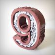 Vignette_chiffres_Ret_09.jpg STL file Pack Steampunk number・3D printer design to download