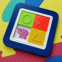 puzzle.jpg Бесплатный STL файл Animal puzzle・Дизайн 3D принтера для загрузки
