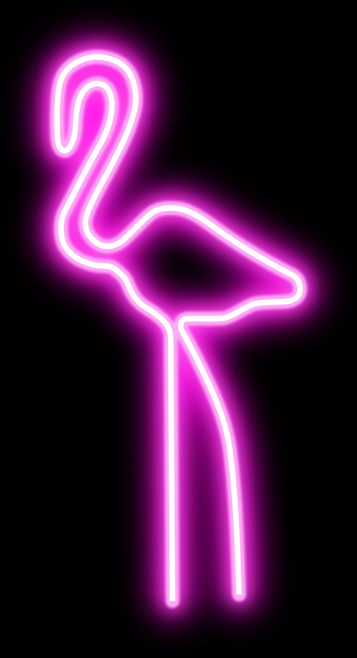 STL file Flamingo Neon LED・3D printable model to download・Cults