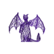 006 v6.stl 006 CHARIZARD OPTIMIZADO POKEMON WIREART DECORACIÓN
