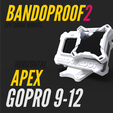 Bandproof2_1_GoPro9-12_FixM-47.png BANDOPROOF 2 // FIX MOUNT// HORIZONTAL APEX // GOPRO9-12