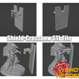 THUMB-FILE-1.png Artificer Cross-Shield STL (Crossbow/Shield Combo) R01