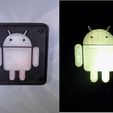 combine_images_display_large.jpg Android Robot LED Nightlight/Lamp
