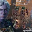 pre.jpg Fantasy Minthara Spidersilk Boots Plates Baldrurs Gate 3 STL