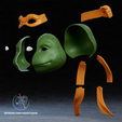 m4.png Turtle Helmet Bundle 3D Printer STL File